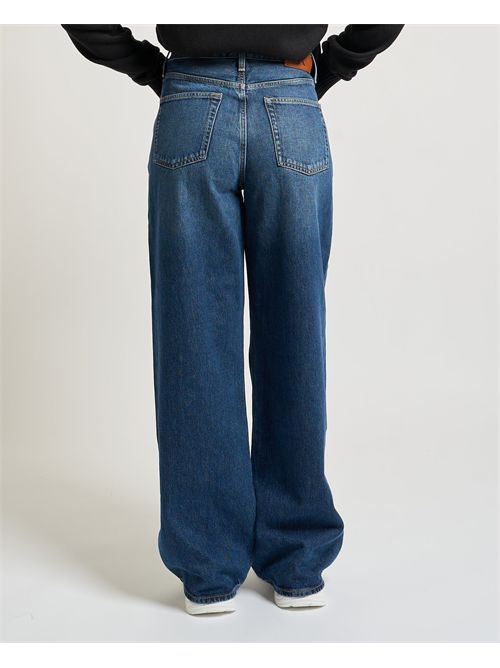 Jeans wide leg Calvin Klein donna CALVIN KLEIN | LV147B933GVSM